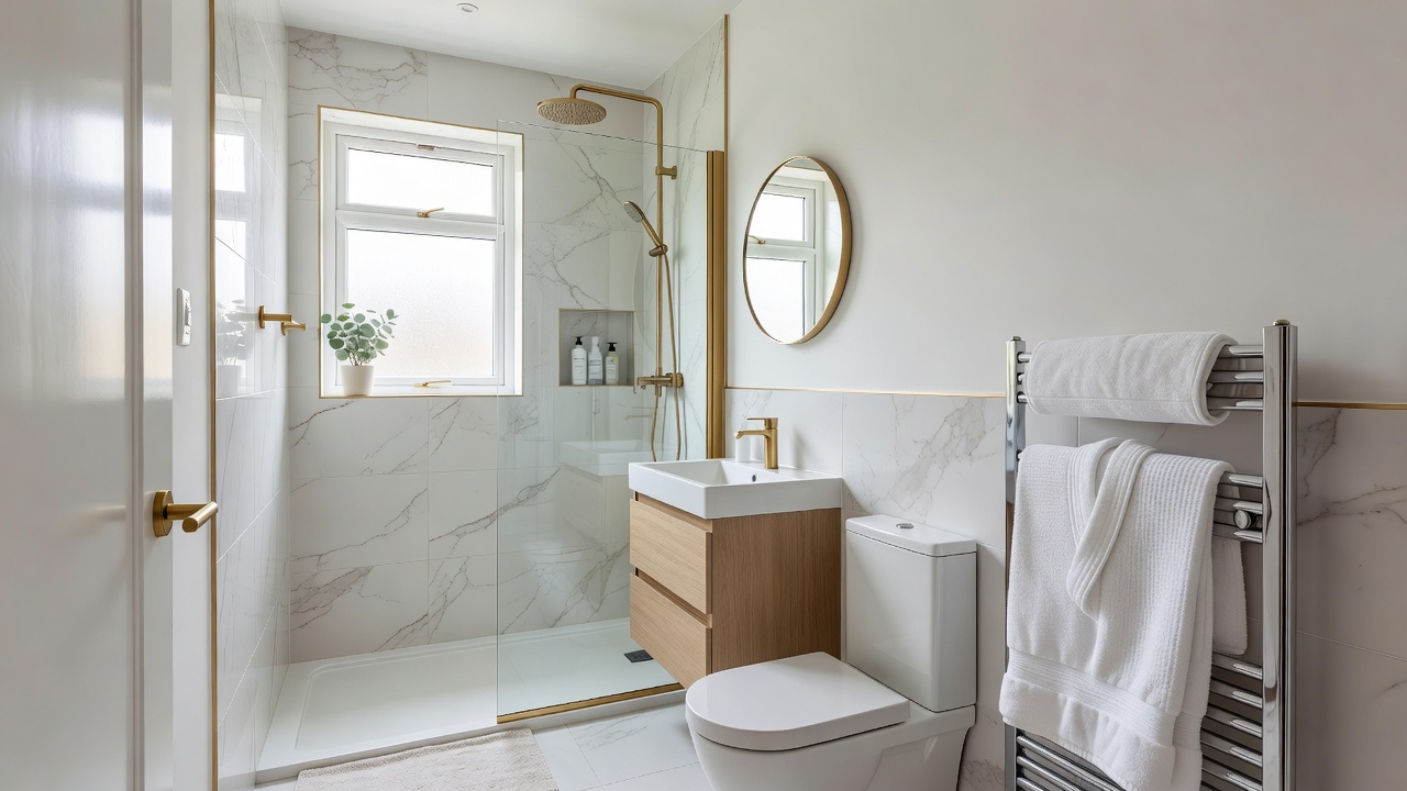 En-Suite before packing