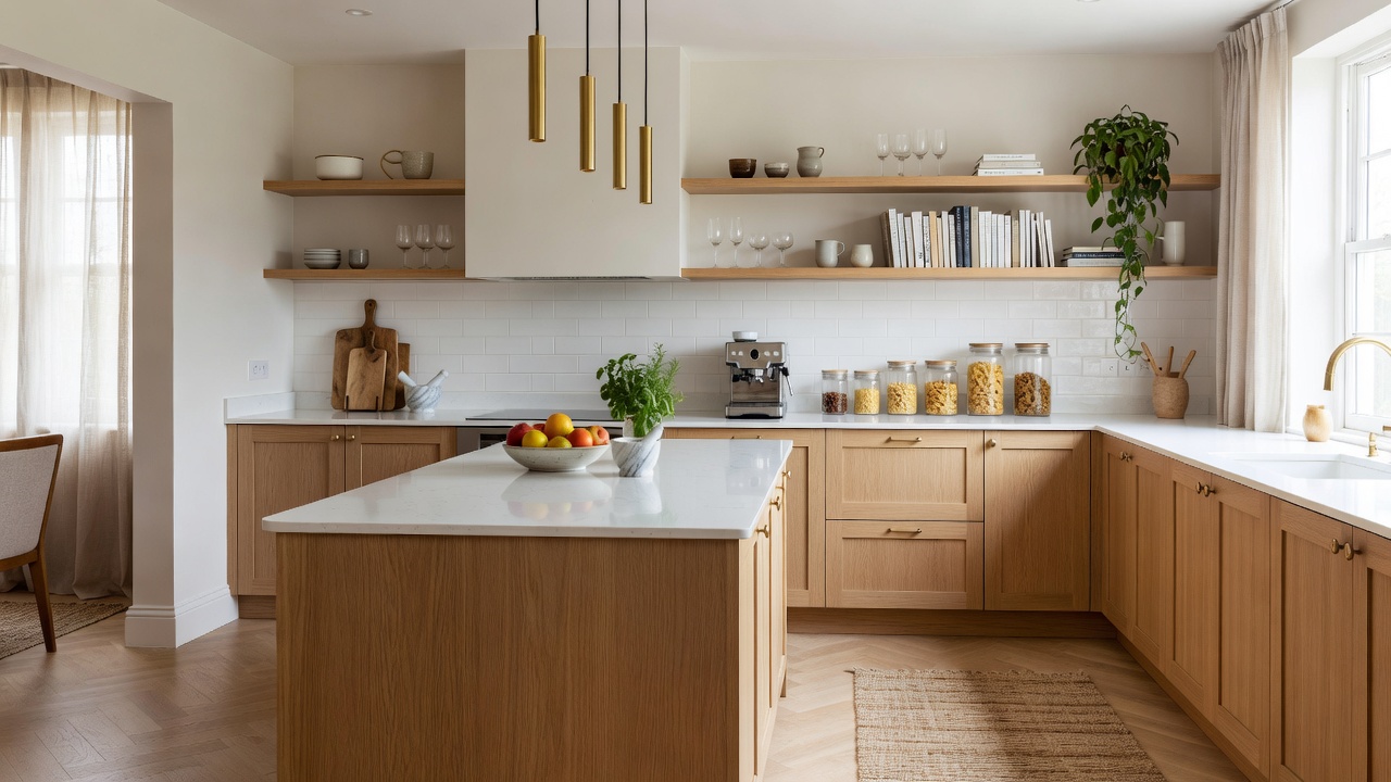 Kitchen before packing