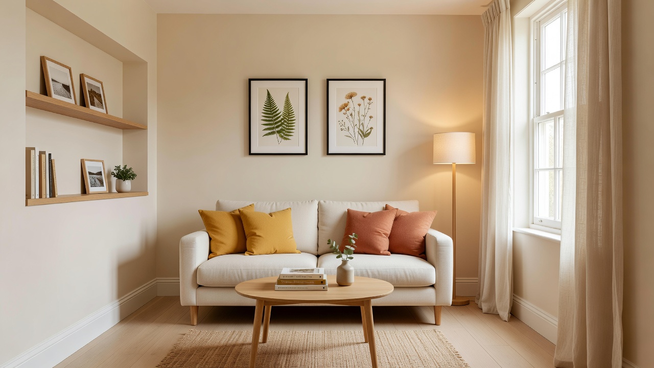 Small Living Room before packing