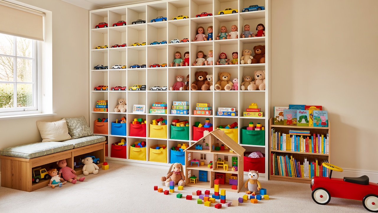 Toy Room before packing