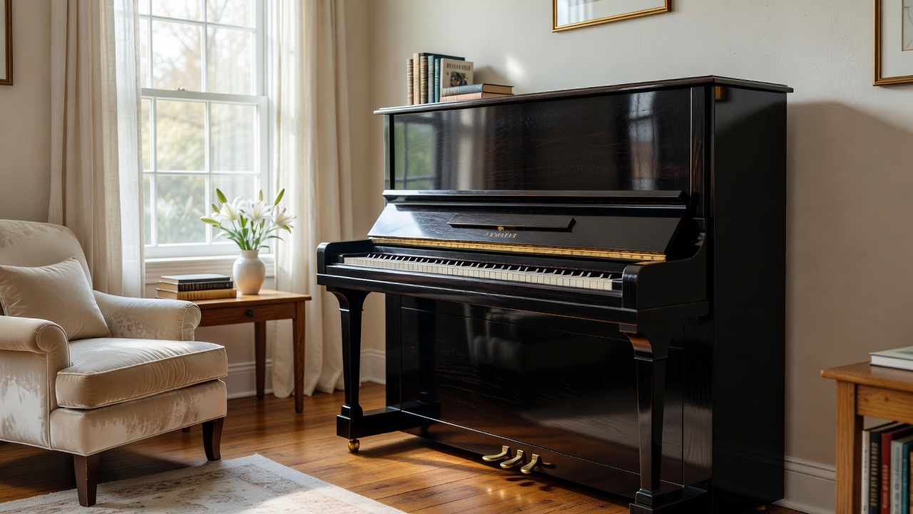 A treasured piano, moved with specialist care